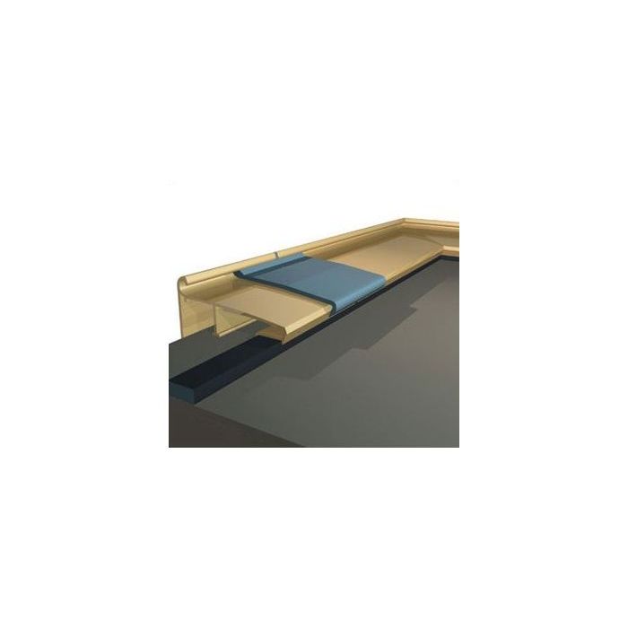 EPDM daktrim 45mm lengte 1650mm