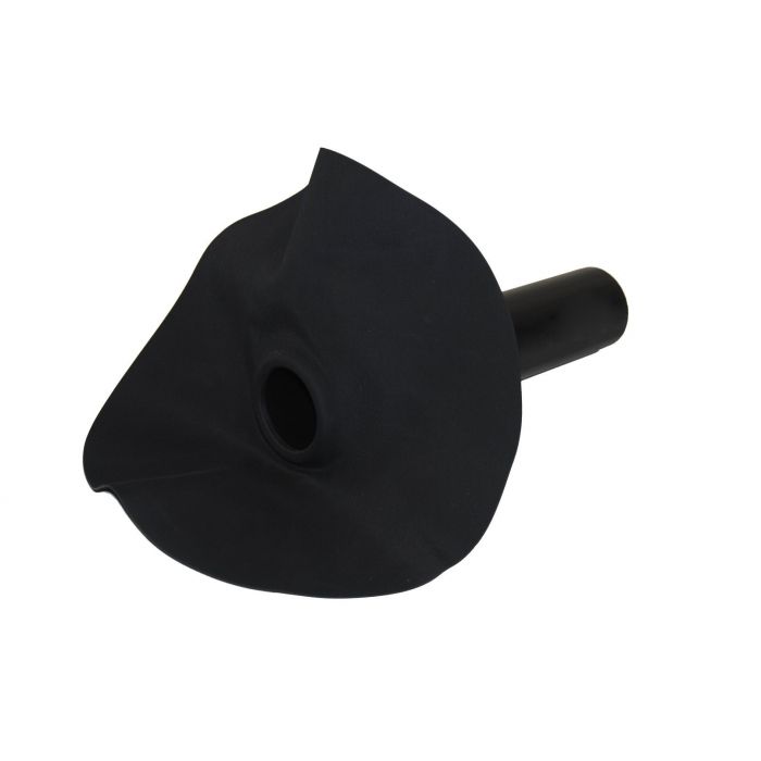 EPDM hemelwaterafvoer 50mm - 90 graden uitloop main product photo
