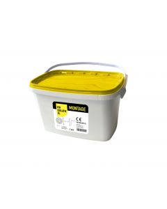250 schroeven 5x40mm en drukverdeelplaatjes voor PIR platen 20mm.