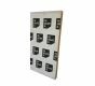 PIR spouwmuur isolatieplaat 80mm. dik | RD-waarde 3,60 | Afmeting 600mm x 1200mm