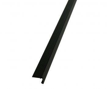 Daktrim standaard zwart 60mm lengte 1650mm